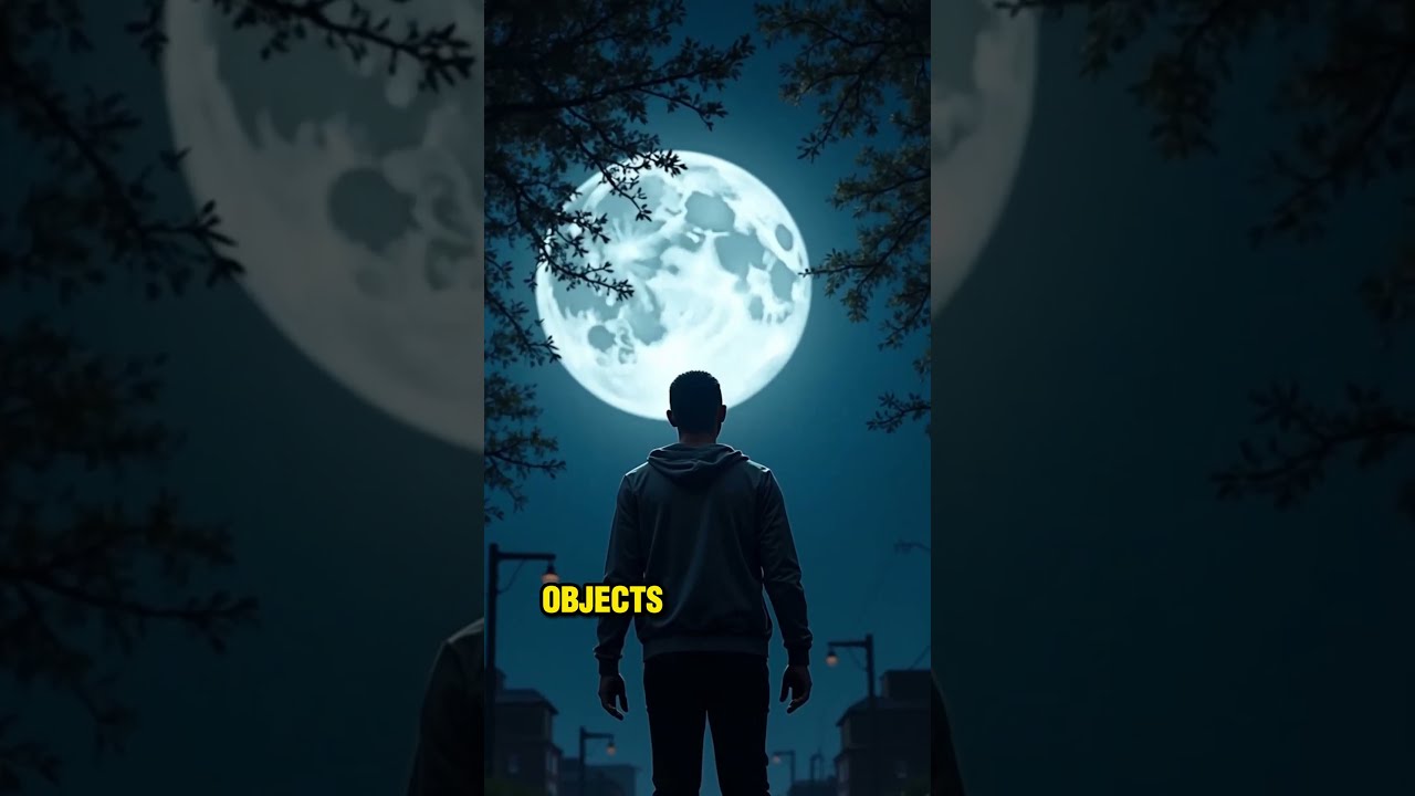 Why Does The Moon Look Like It S Following You Sciencefacts