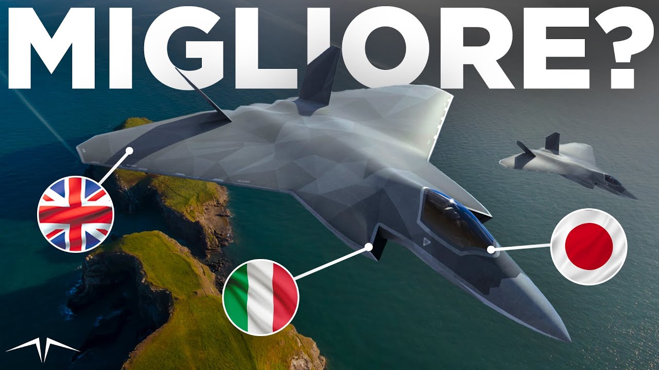 IL PRIMO JET di 6° GENERAZIONE di Italia, UK e Giappone!