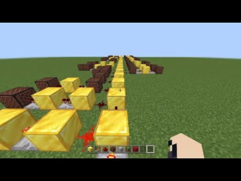 にょーり君ED 音ブロックで作ってみた