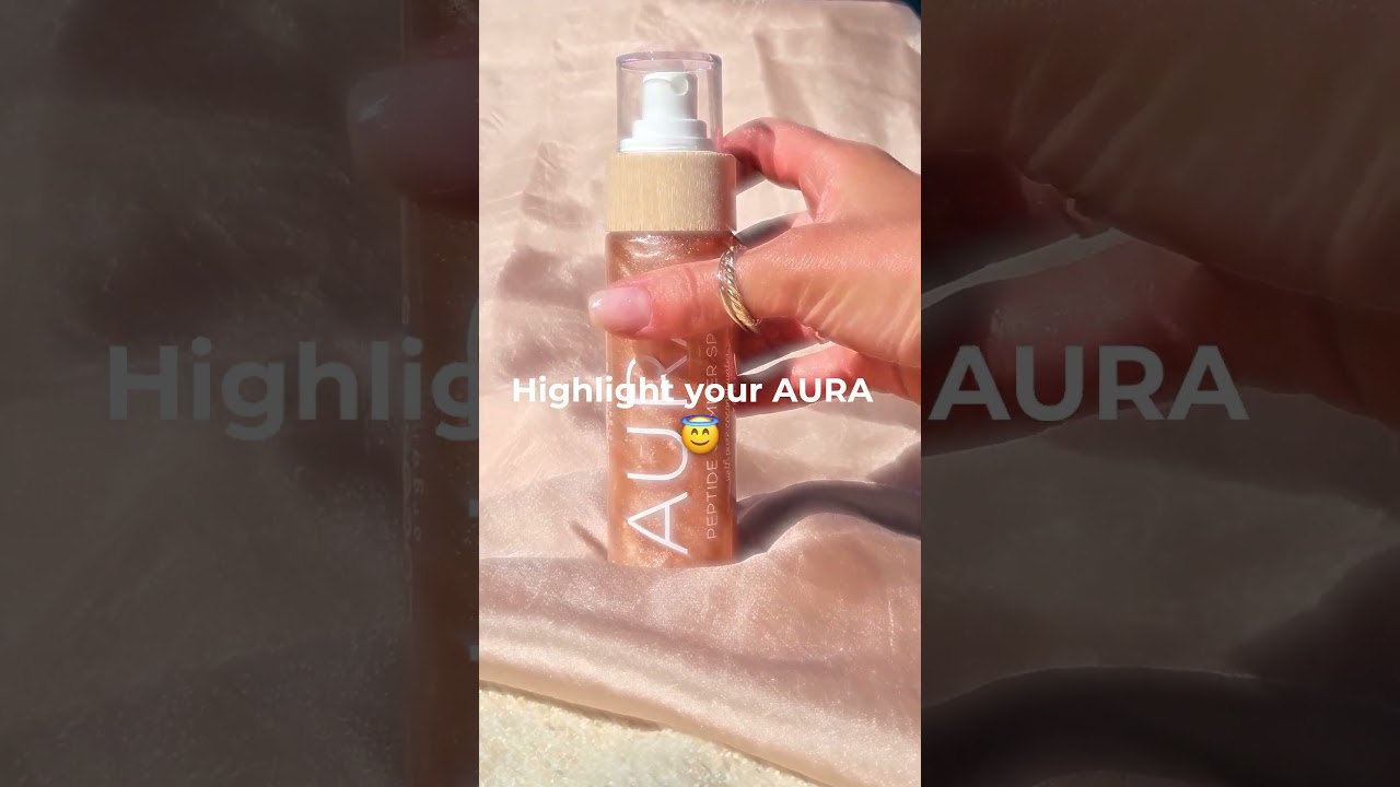 🌟 Shine with COCOSOLIS AURA Peptide Shimmer Spray!  