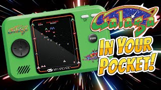Galaga Pocket Player Pro Review | NEW from My Arcade 2023 screenshot 4