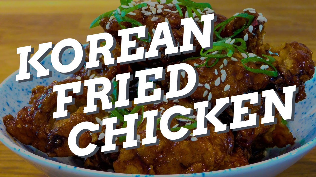 How to make Easy Korean Fried Chicken at home (The Crispiest