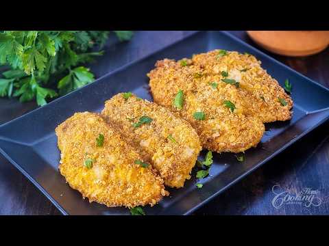 Baked Cheddar Panko Chicken - Easy and Addictive