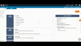 How to Build Your Vision/Traction Organizer® (V/TO®) in EOS One