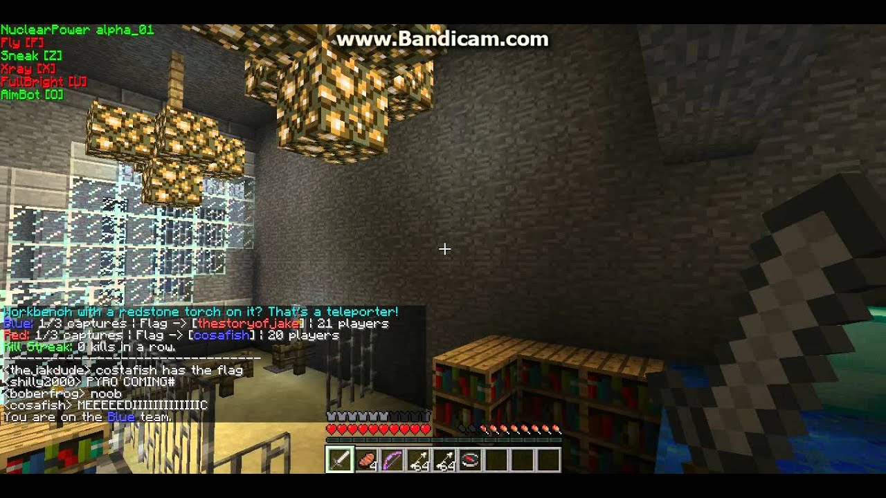Awesome CTF minecraft server. YouTube