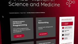 Networking at #AHA20 - Visit the Heart Hub!