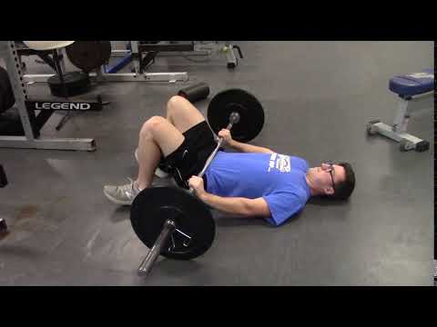 BB Hip Thrust w/ Back on ground