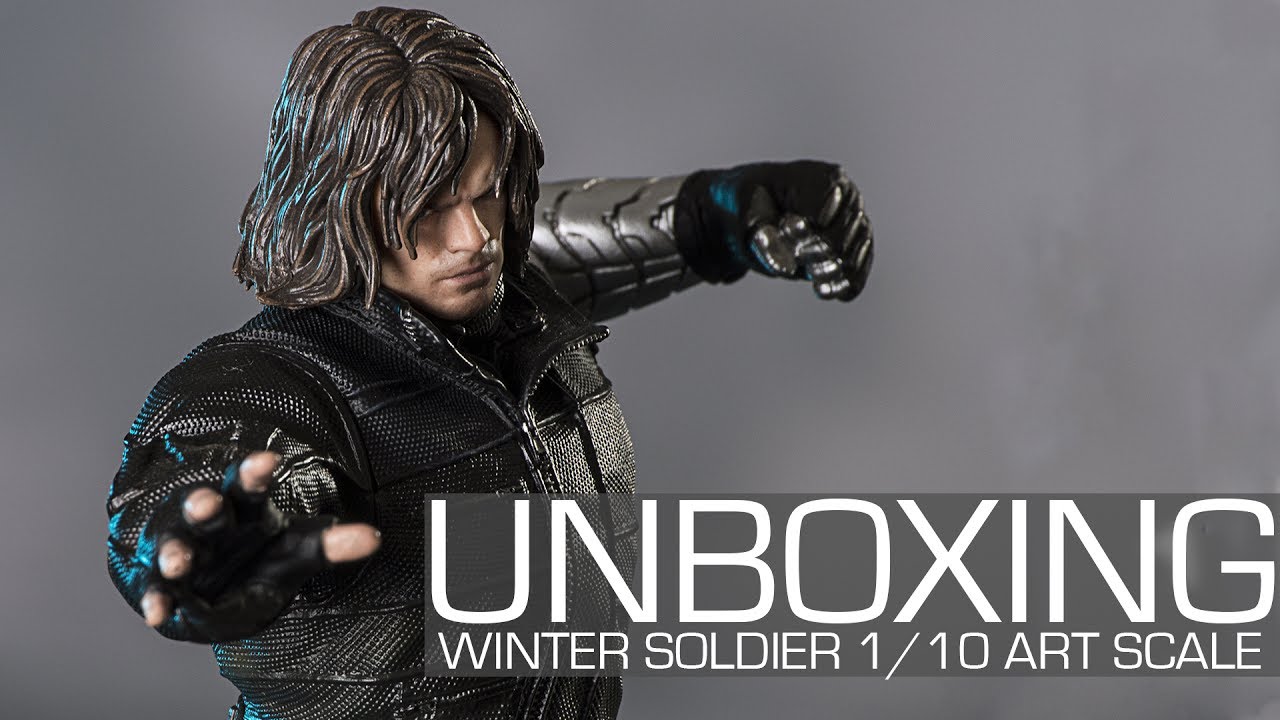 Unboxing - Captain America: Civil War Winter Soldier 1/10 Art Scale Iron Studios