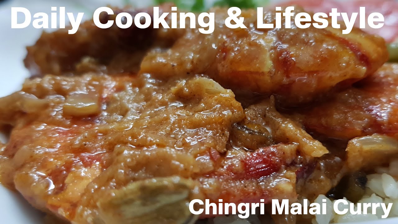 Chingri Malai Curry|| Prawn Malaicurry | Bangladeshi Chingri Macher ...