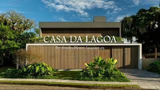 멋진 전망을 자랑하는 현대적인 호숫가 주택 | Casa da Lagoa | Genius House