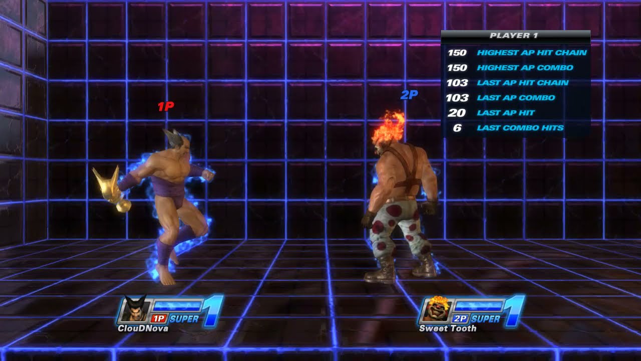 Heihachi 163 AP combo with Frame perfect Hitbox Clash - PSASBR 1.12