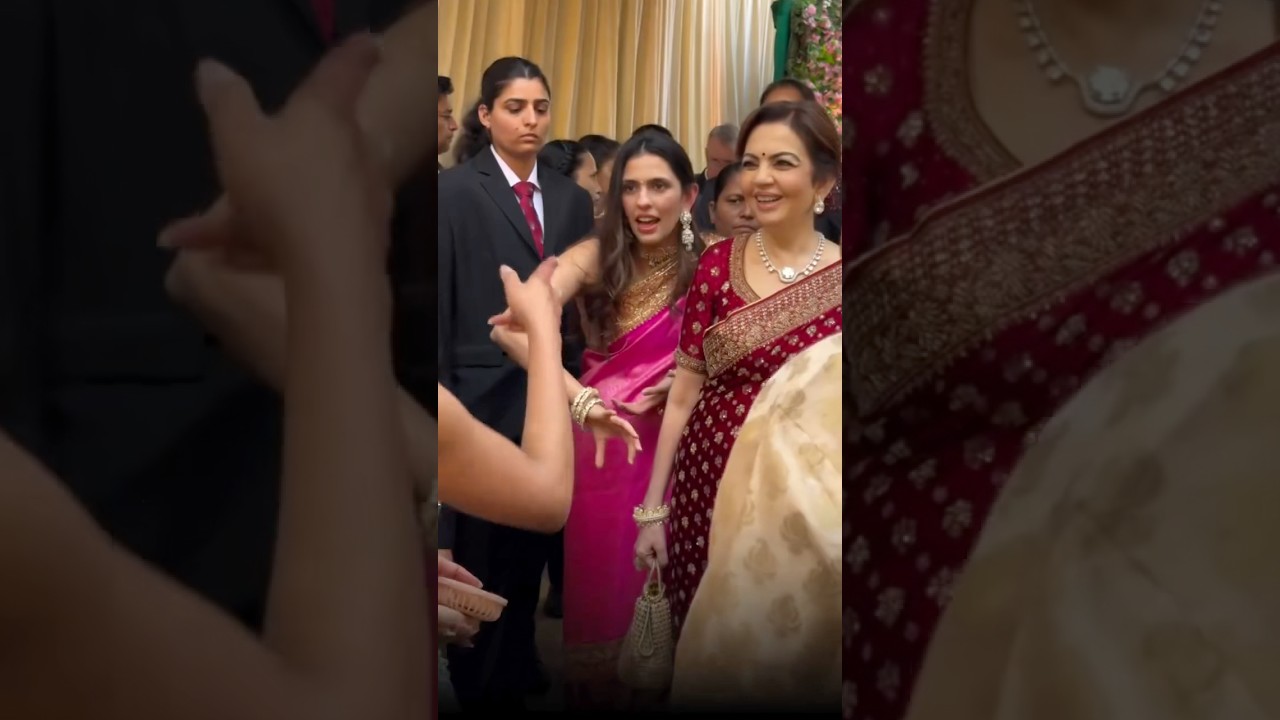 Nita Ambani & Shloka Mehta Ambani Grace Priyanka Chopra’s Brother’s Wedding Royal Charm & Elegance