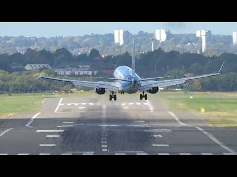Was this caused by wind shear ? Boeing 737 MAX 8 Go Around ✈️ Birmingham Airport BHX