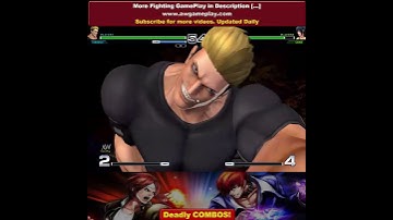 YAMAZAKI vs LEONA - Round 1 The King Of Fighters KOF 14 #shorts