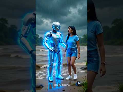 लड़की नदी में डूब रही थी… फिर आया Robot Chintu 😱🤖