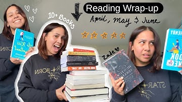 50 Books Reading Challenge 2022 📚 | Q2 Reading Wrap Up ✨