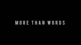 MORE THAN WORDS - Extreme (female cover)