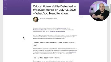 [URGENT] WooCommerce Security Alert