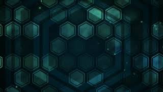 Hexa Fog Blue Green Slow Background Motion Video Loops HD