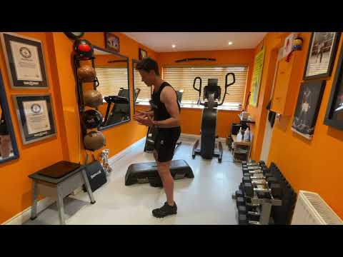 How to Do 1,2,3,4 Straddle Step Exercises