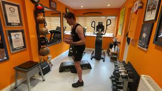 How to Do 1,2,3,4 Straddle Step Exercises