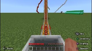 Minecraft roller coaster