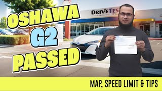Oshawa G2 Driving Test Route With Tips, Speed Limit, Road Name & Map
