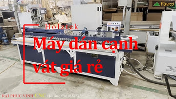 Tất tần tật về máy dán cạnh vát 45 độ giá rẻ Holztek HT-45ME.