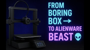 Alienware PC Case MOD: I 3D Printed a Custom Desktop Shell