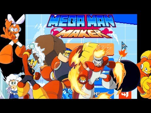 My Mega Man Maker Level MM1 All Robot Master Stages 