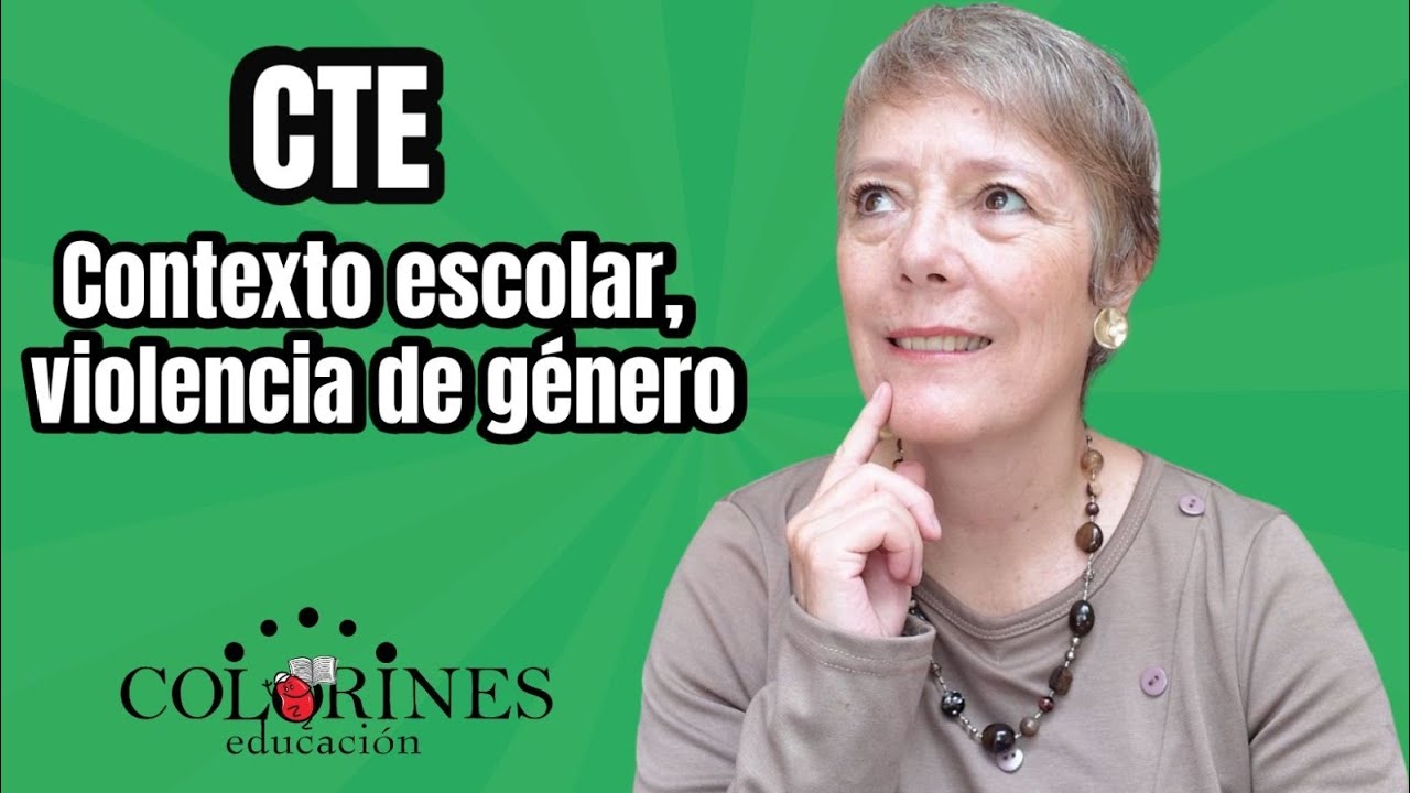 CTE, contexto escolar, violencia de género