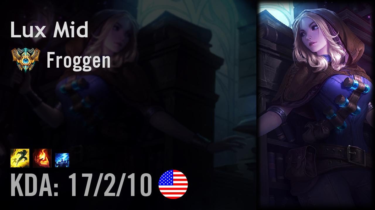 Lux Mid vs Viktor - Froggen - NA Challenger Patch 6.15