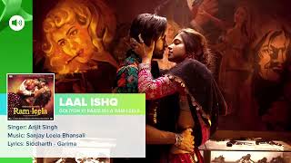 Laal Ishq - Full Audio Song | Arijit Singh | Deepika Padukone & Ranveer Singh | Ram-leela