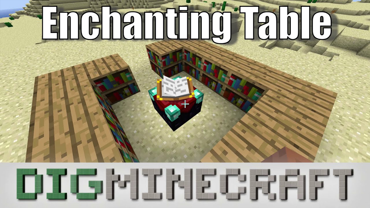 Enchanting Table In Minecraft Youtube