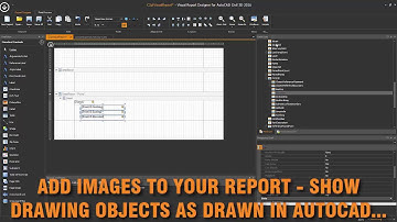 Introduction to Visual Report Designer for AutoCAD Civil 3D