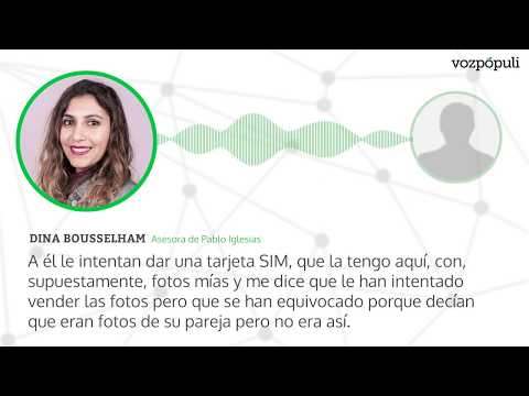 Declaración de Dina Bousselham sobre la tarjeta SIM robada - YouTube