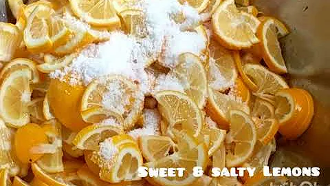 Sweet and salty Lemons - Chanh mui - Gina Tran
