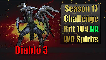 Diablo 3 Challenge Rift 104 Map and Strategy Guide (North America)