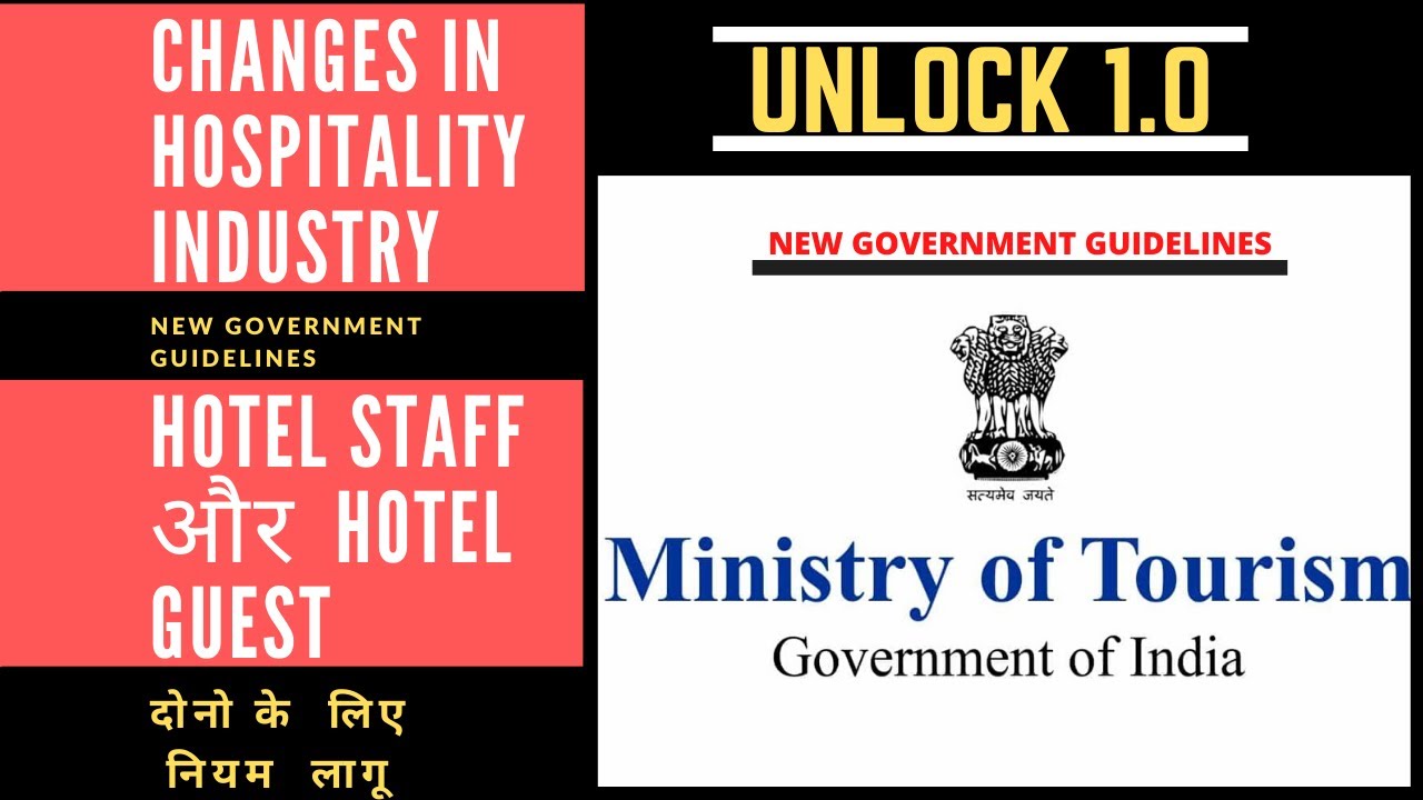 government guidelines for hotel and restaurant in unlock 1.0|| applicable for staff and guest.