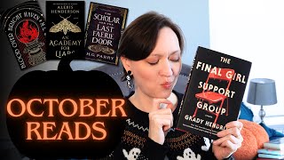 From Haunted Houses to Witchy Reads: My October Book Recap!