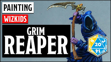 How to paint the Grim Reaper | Deep Cuts/Wizkids | Boxes of Shame
