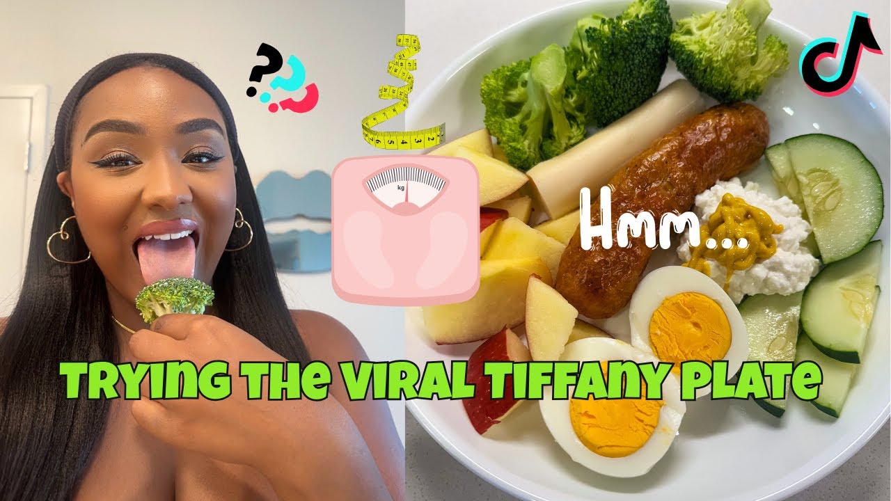 Trying TikTok’s Viral Tiffany Plate 😲 🍽 | Low Carb, High - Protein Meal Review!