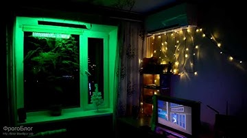 102 LEDs Adalight + New Year decorations