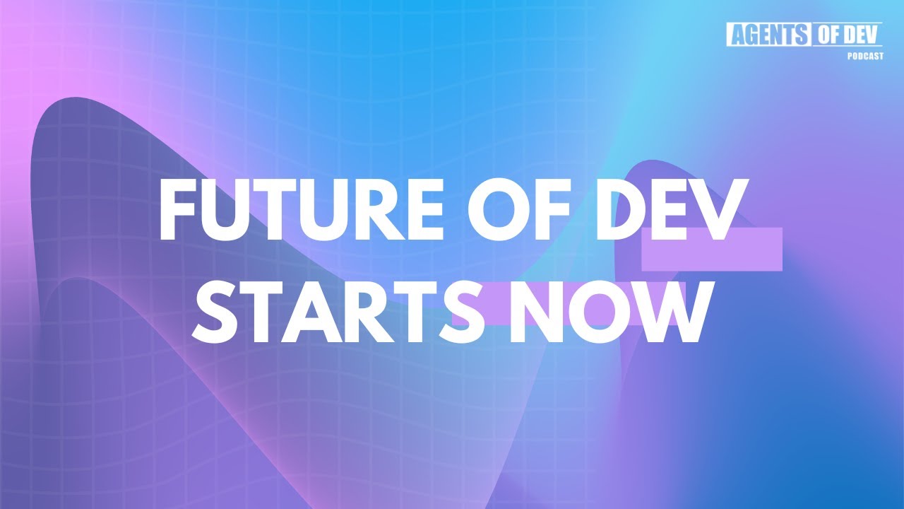 The Future of Software Development: Agentic AI, Dev Trends & AWS Insights | Agents of Dev Ep. 1