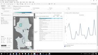 Tableau Dashboard on Seattle Crime