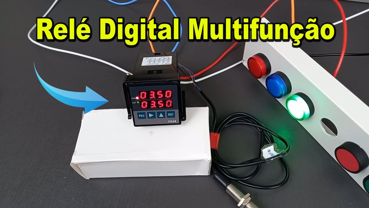 Relé Digital Multifunção CN48