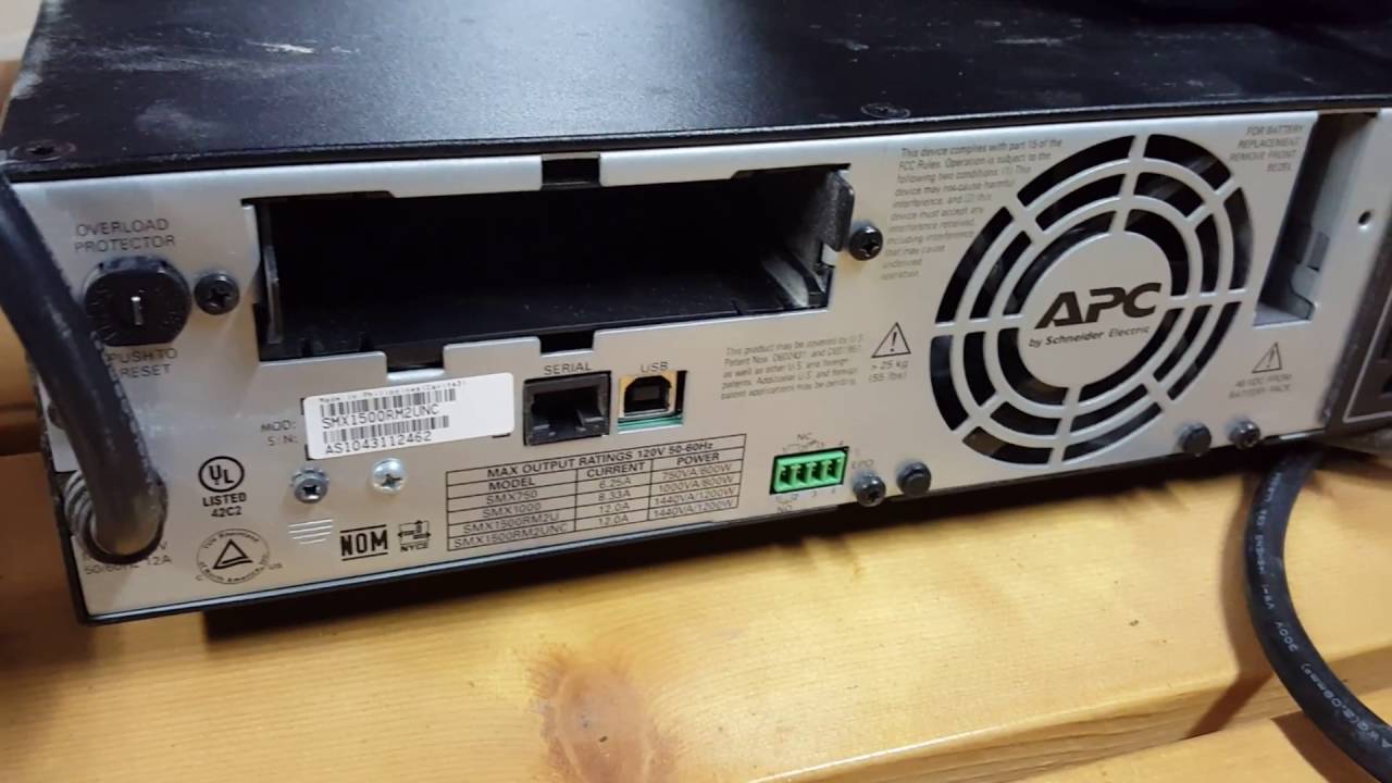 APC UPS - Power Back Up - Battery Voltages - Hack