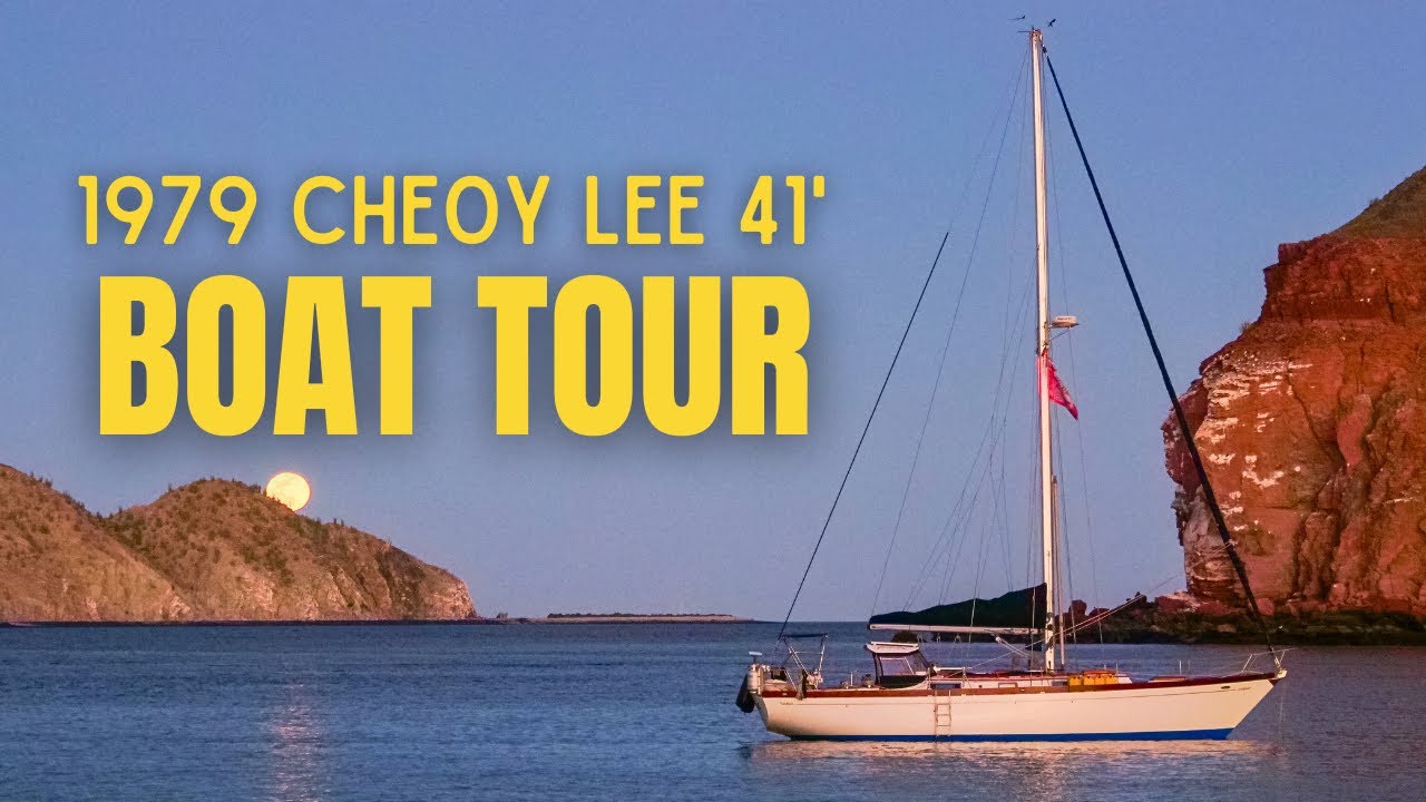 Blue Water Cruiser for SAIL | Cheoy Lee 41′ Boat Tour