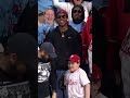 Felix Reyes hits a HOME RUN in his first MLB at-bat!