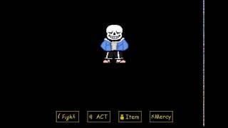 Sans Simulator | First Attack & Chara Attack